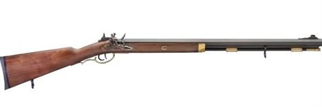 Pedersoli™ Hawken Hunter - Walnut Stock .50 Cal Flintlock