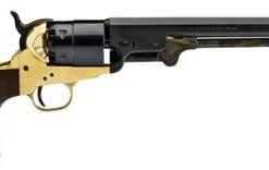 Pietta™ 1851 Confederate Navy Black Powder Revolver Pistol - .44 Caliber 7.5" Blued Barrel Brass Frame - REB44