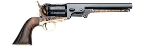Pietta™ 1851 Navy Yank Steel Revolver - .44 Caliber 7.5" Blued Barrel w/ Steel Frame - YAN44
