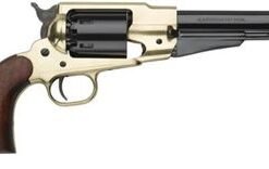 Pietta™ 1858 Remington Texas Sheriff Black Powder Revolver - Brass Frame .44 Caliber - 5.5" Barrel - RGBSH44