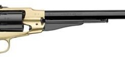 Pietta™ 1858 Remington Buffalo Black Powder Revolver - .44 Caliber 12" Barrel Brass Frame w/ Blued Barrel - RGC44