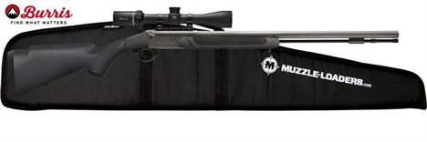 Traditions® NitroFire VAPR Muzzleloader Burris™ Scope Combo - .50 Cal Black & Cerakote™ - CR5-84110440BFC