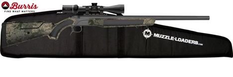 CVA™ Accura MR-X Burris™ Scope Package w/ Realtree® Rockslide Camo - .45 Cal 26" Barrel Threaded - 1:22 Twist - PR3226BFC