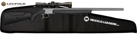 CVA™ Accura MR-X Leupold™ Scope Combo - .50 Cal 26" SS Barrel Threaded - Black Stock 1:28 Twist - PR3241SLC