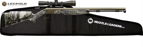 CVA™ Crossfire Muzzleloader Leupold™ Scope Combo - .50 Cal. 26" Nitride & Cerakote™ Barrel - CR3804LSC