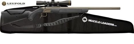 CVA™ Accura LR-X Leupold™ Scope Package - .50 Cal 30" Barrel - Cerakote™ FDE Barrel w/ Black Stock 1:28 Twist - PR3211NLC