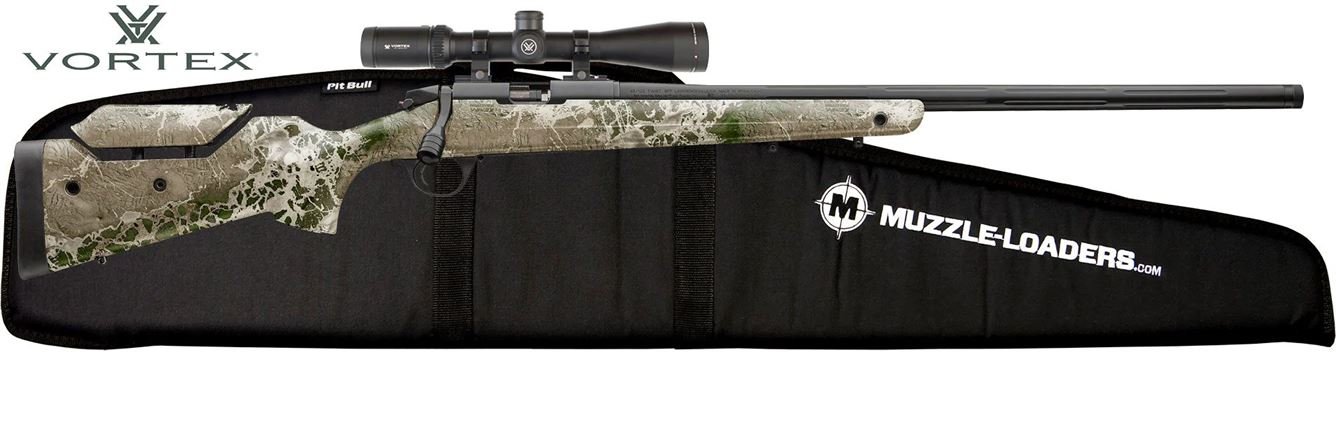 CVA™ Paramount HTR Rifle Vortex™ Viper HS Scope Combo - .45 Cal Nitride Threaded Barrel - 1:22 Twist - PR3505VSVIP