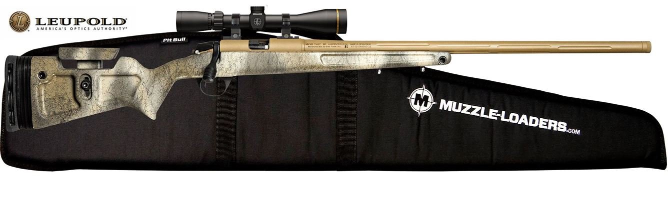 CVA™ Paramount Pro V2 Muzzleloader Leupold™ Scope Combo - .45 Cal Cerakote & Nitride - PR3514SNLC