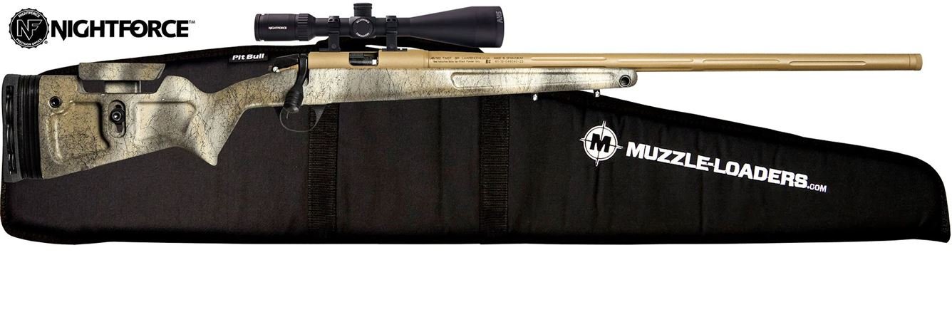 CVA™ Paramount Pro V2 Muzzleloader NightForce™ SHV Scope Combo - .45 Cal Cerakote & Nitride - PR3514SHV1