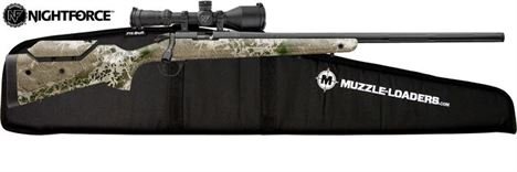 CVA® Paramount HTR™ Muzzleloader Combo - .45 Cal Nitride w/ NightForce™ NX8 2.5-20x50mm F1 MOA Scope - PR3505NX8