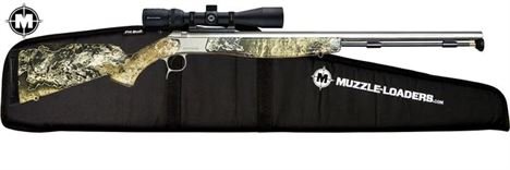 CVA Optima™ V2 Realtree™ Excape Camo Scope Combo - .50 Cal Genesis™ Scope - PR2040SMZ