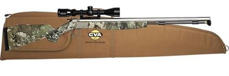 CVA Optima™ V2 Muzzleloader - .50 Cal Strata Camo w/ Konus™ Scope Combo - PR6022SSC