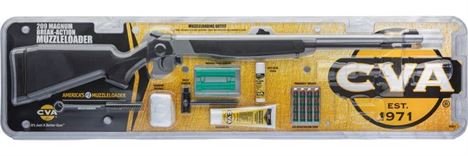 CVA Wolf™ V2 Muzzleloader Accessories Outfit - .50 Cal Black & Stainless - PR2117SVP