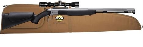 CVA™ Crossfire Muzzleloader Rifle Scope Package - .50 Cal. 26" Stainless Barrel - CR3801SSC