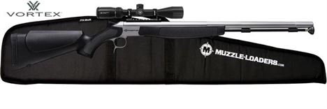 CVA™ Crossfire Muzzleloader Rifle w/ Vortex™ Crossfire Scope - .50 Cal. 26" Stainless - CR3801SVSC