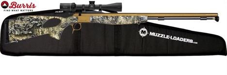 CVA™ Optima V2 LR Thumbhole Burris® Scope - .50 Cal Nitride/Cerakote™ Burnt Bronze 28" Barrel - PR2037BFC
