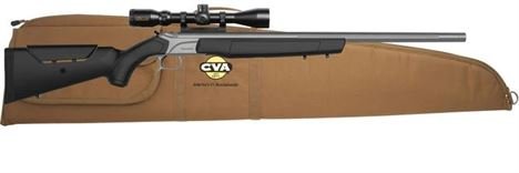 CVA™ Accura MR-X Konus Scope Combo - .50 Cal 26" Barrel Threaded - Stainless Steel Barrel Black Stock 1:28 Twist - PR3241SSC