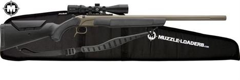 CVA™ Accura LR-X Scope Package - .50 Cal 30" Barrel - Cerakote™ FDE Barrel w/ Black Stock 1:28 Twist - PR3211NMZ