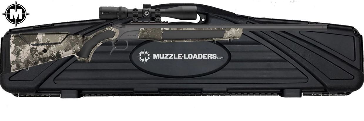 CVA™ Accura MR-X - Veil Alpine Camo Scope Package - .50 Cal 26" Barrel Threaded - 1:28 Twist - PR3223NMZ
